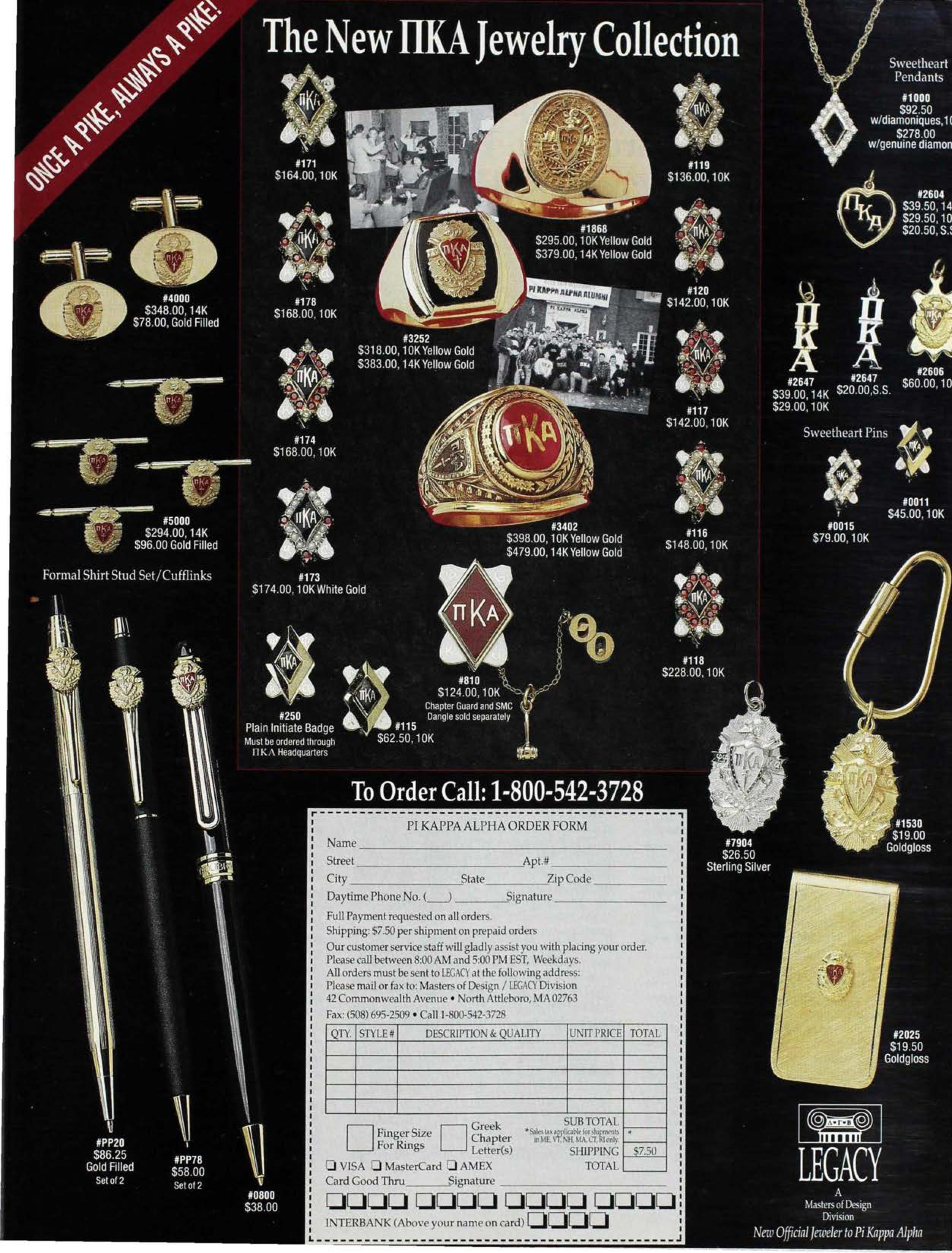 The New PIKA Jewelry Collection Advertisement, December 1998